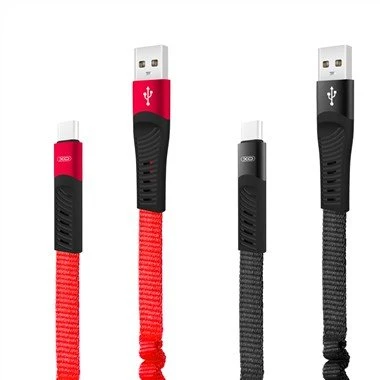 Gall Hyd Gwifren Cebl Data Gwanwyn fod yn Gebl USB Frabric Hir