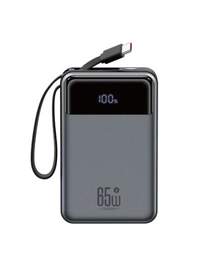 Banc pŵer XO PR267 gyda chebl 65W math-C